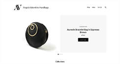 Desktop Screenshot of angelavalentinehandbags.com